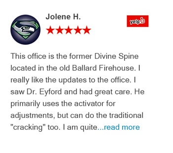 Ballard Seattle Chiropractic Center - Jolene H. Review Image